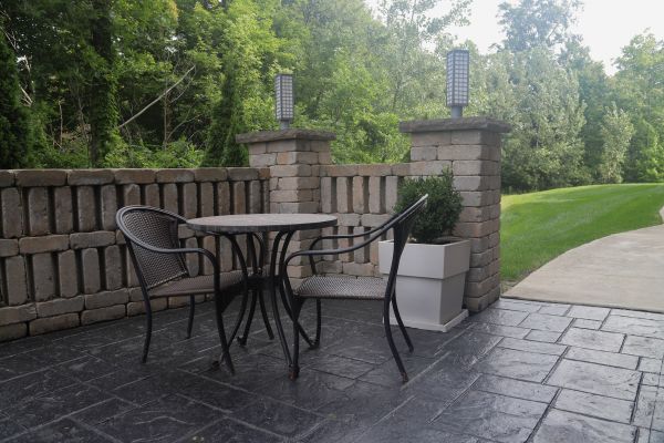 Concrete Patio Stamping in Simi Valley