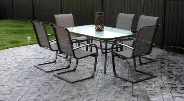 Porch Stamping in Simi Valley