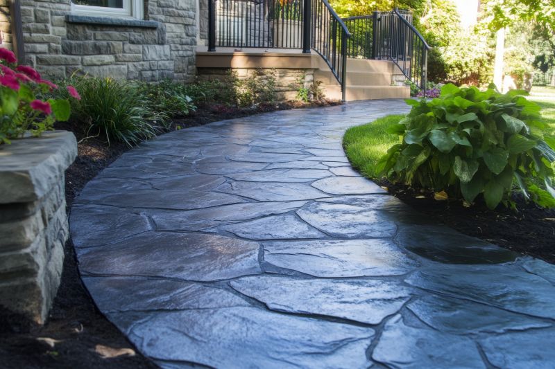 Custom Patterned Walkway